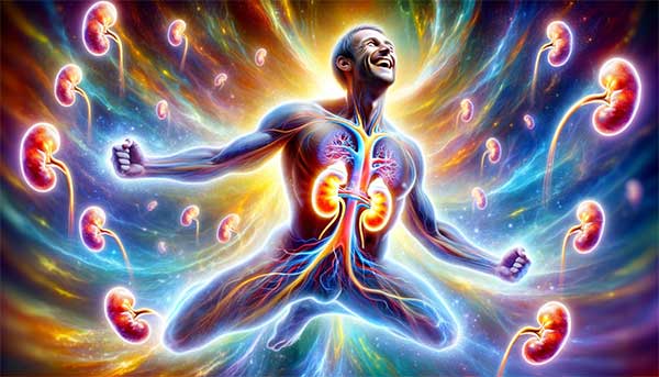 中醫的腎臟能量強旺可延年益壽