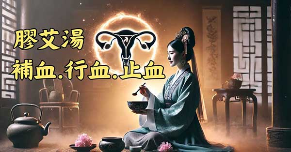 古人運用膠艾湯止血養血