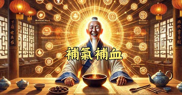 運用中藥補氣補血，讓人精神旺盛