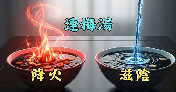 運用連梅湯降火滋陰，調補陰虛