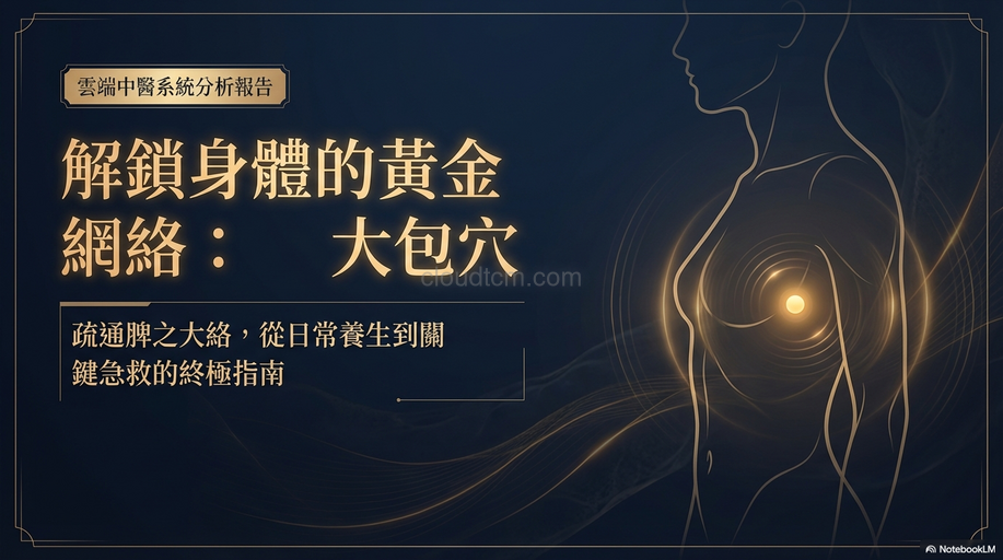 大包穴阻塞的7種症狀,按摩此穴可養生亦可急救!