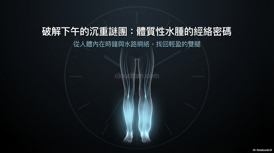 腳腿腫(水腫)是怎麼回事?從經絡了解水腫的來龍去脈!