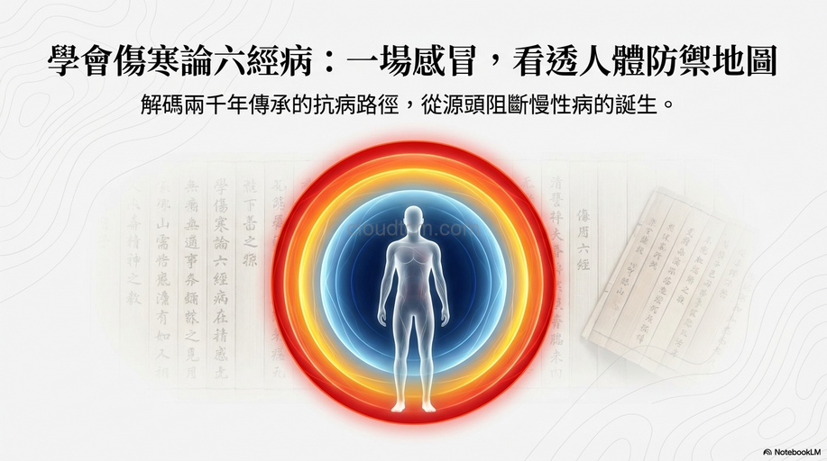 學會傷寒論六經病,可應付一生所有感冒及預防疾病!