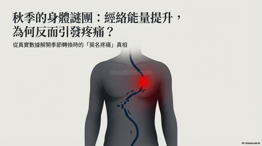 脾經在秋季能量提升，經絡左右差距引發疼痛！
