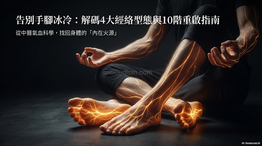 造成腳部發冷的4種經絡型態,10種方法讓腳暖呼呼!