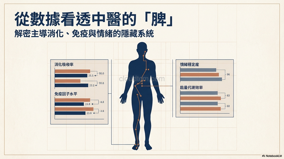 從脾經組成的經絡型態，理解中醫的「脾臟」究竟是什麼？