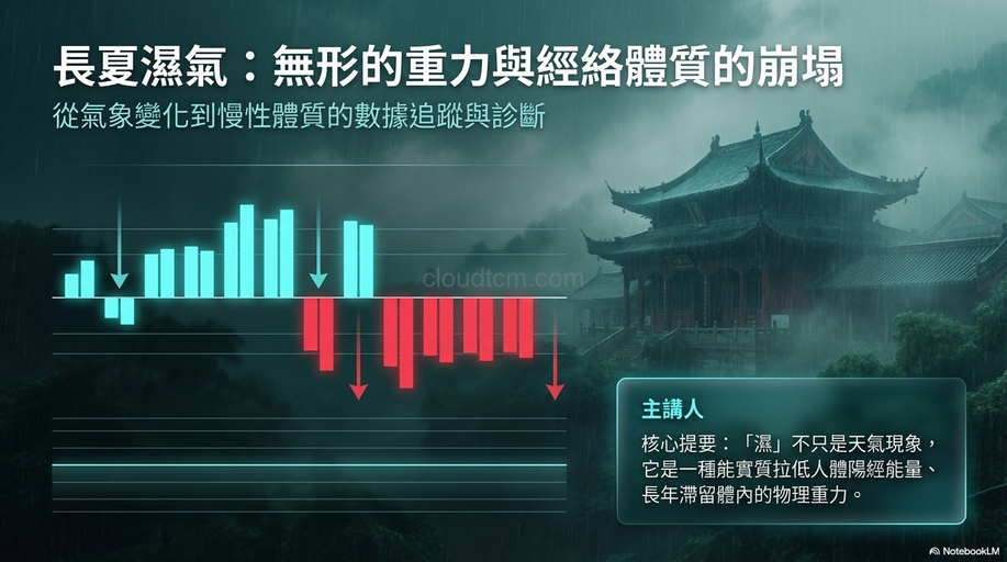 長夏季期間身體濕氣重，6個特質塑造經絡體質現象！