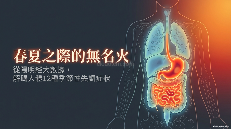 從陽明經(胃、大腸經)理解胃火熱的12種症狀！
