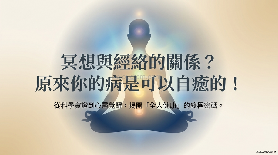 冥想與經絡的關係？原來你的病是可以自癒的！