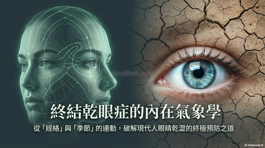 從經絡理解乾眼症與季節的連動關係,找出預防之道!