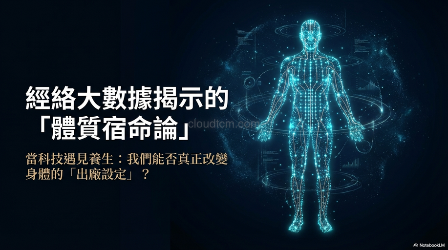 從經絡數據看到的體質宿命論,養生的意義何在?