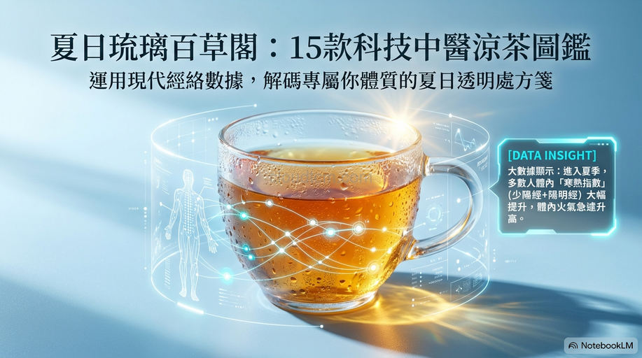 15款適合夏季涼茶藥茶，陪伴你度過炎熱酷暑！