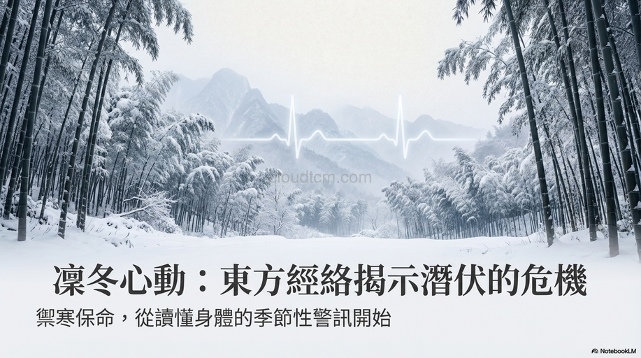 從經絡探討寒冬季節心臟疾病原因，3種預防之道！