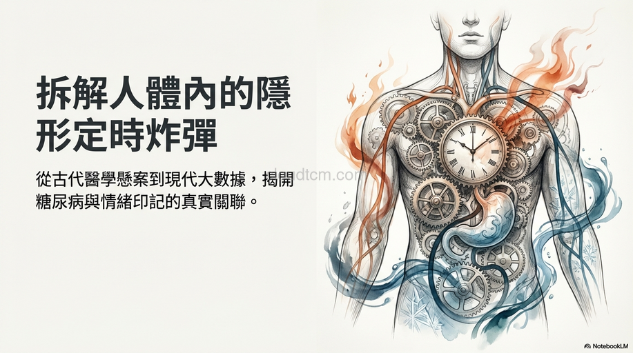 從鐵三角經絡型態,理解糖尿病的預防與治療!