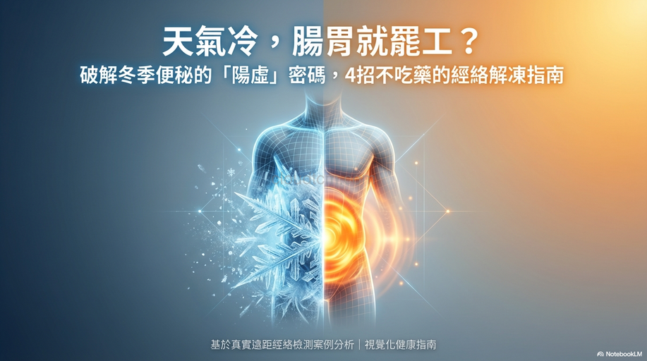 天氣寒冷大便不順是什麼原因?不吃藥從經絡改善!