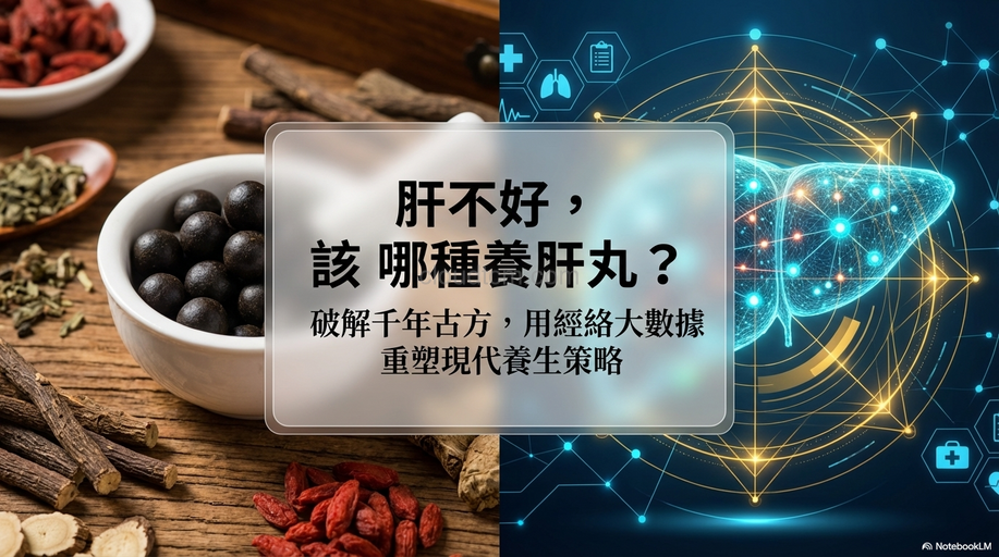 肝不好要選哪一種養肝丸？經絡數據讓你知道如何養生！