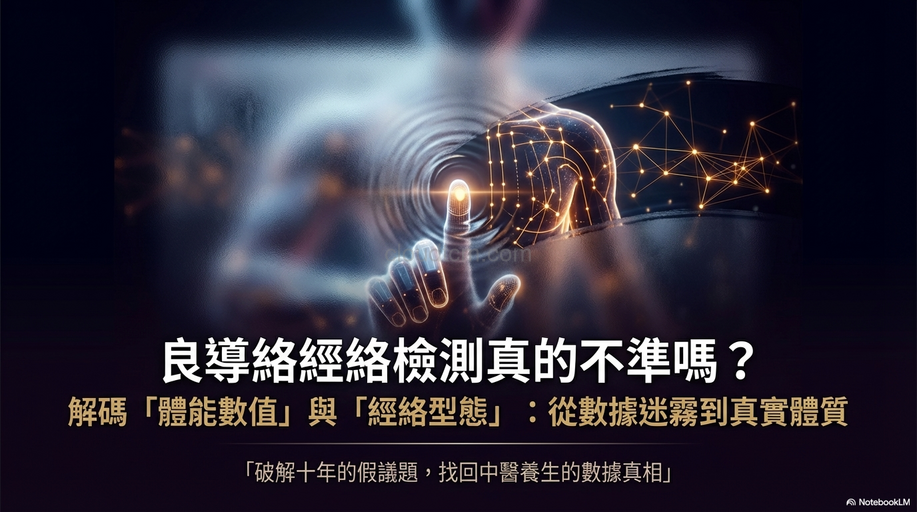良導絡經絡檢測準不準?「體能數值」與「經絡型態」是關鍵!