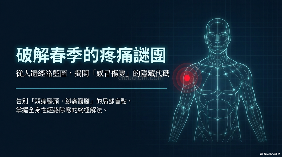 手臂爆痛全身酸痛?從經絡理解感冒傷寒後遺症!