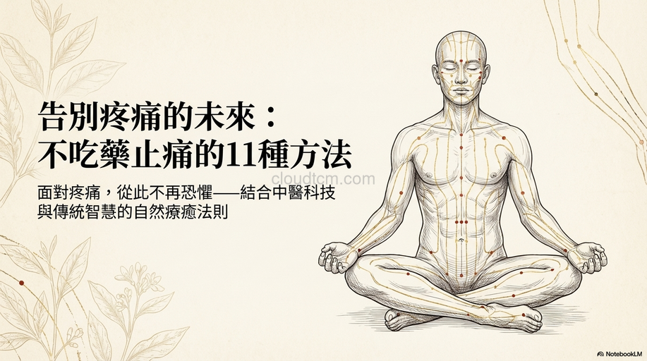 不靠吃藥也能止痛!11種方法讓你告別疼痛恐懼