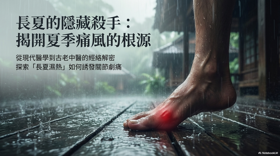長夏季節誘發痛風,從經絡理解腳痛、大腳趾痛原因!