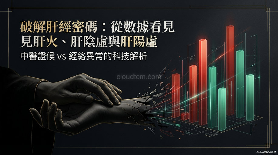 從肝經的異常,推斷肝火旺、肝陰虛與肝陽虛!