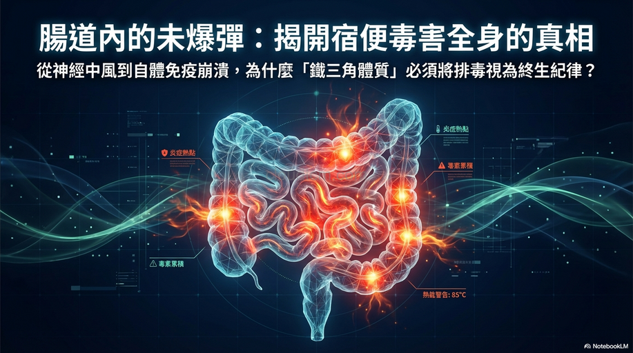 宿便對人體的7種危害,鐵三角經絡體質的人一定要預防!