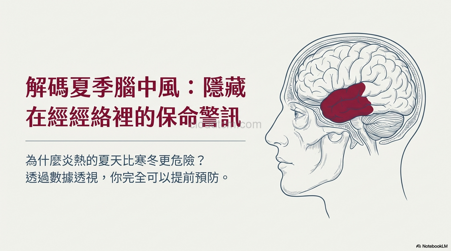 從經絡理解夏季中暑與腦中風的關係，你完全可以預防！