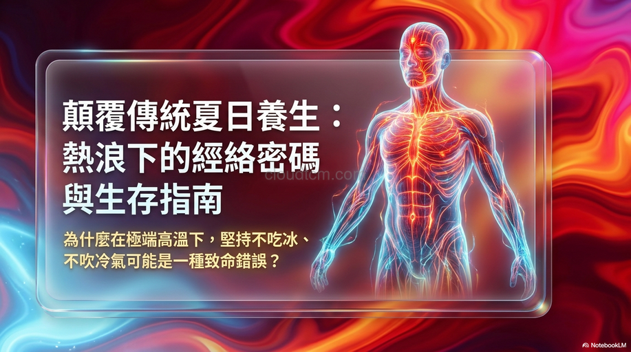 從熱浪常見的經絡型態,找出身體失衡症狀源頭!