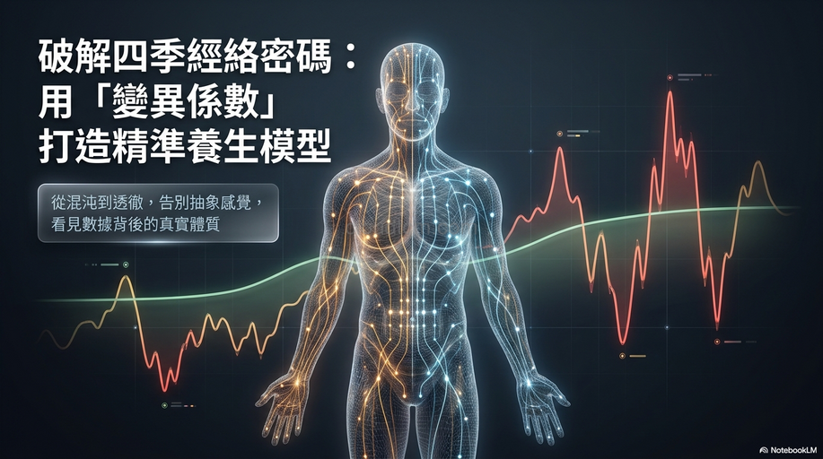 從統計數值，看清楚自己經絡數據的年度變動差異!