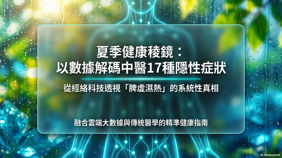 夏季濕熱與脾經氣血虛弱，17種症狀全面理解！