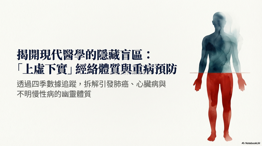 實際觀察「上虛下實」經絡體質四季變化與疾病預防!