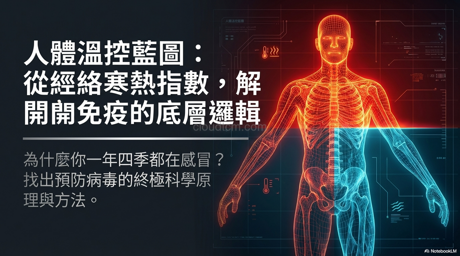 從經絡寒熱指數,找出預防感冒提升免疫力原理與方法!