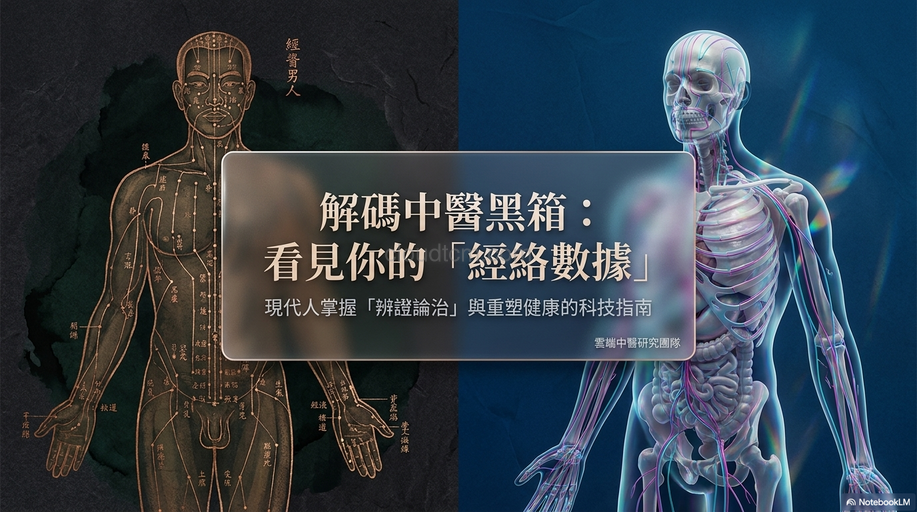 現代人學習中醫「辨證論治」,首先是「經絡證」!