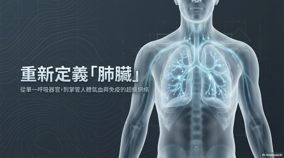 從肺經組成的經絡型態,理解中醫的「肺臟」究竟是什麼?