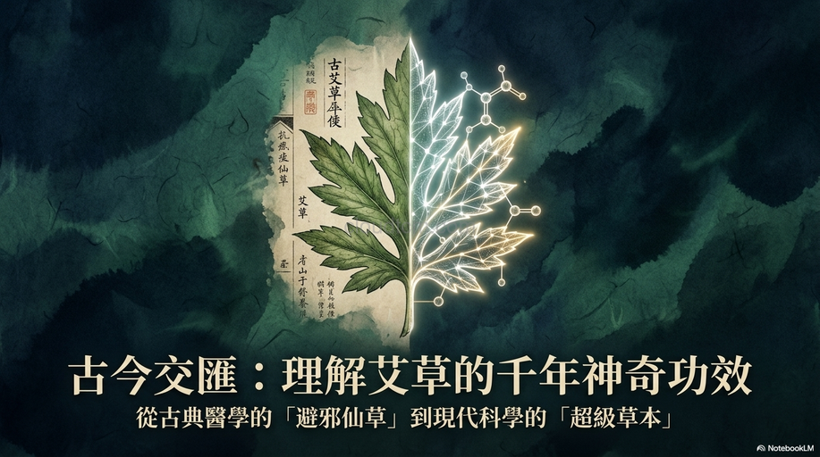 艾草的7種強大功效,一定要了解!(防疫驅邪通經絡)