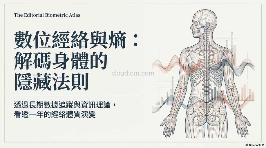 從熵值理解「經絡體質」的變化程度,發掘身體的秘密!