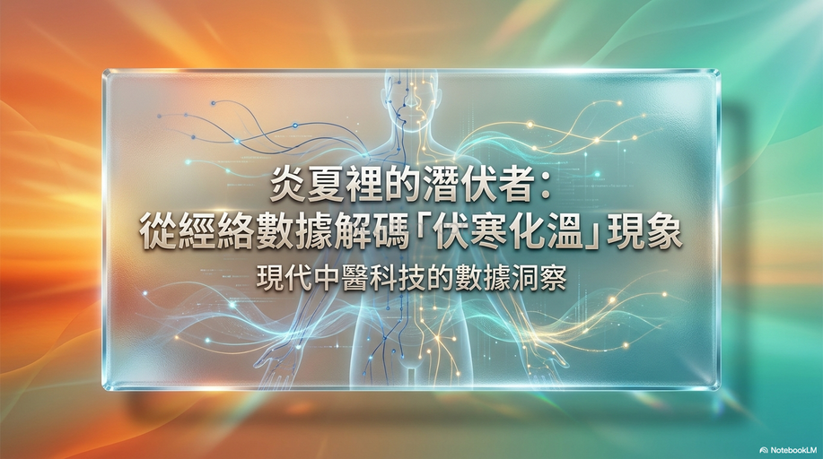 炎夏為何易發病?從經絡數據看「伏寒化溫」現象
