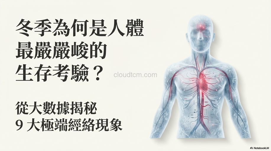冬季為何要特別養生?9 種經絡反應給你最好的答案!