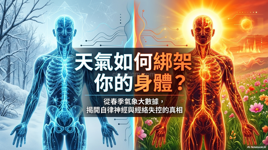 從春季寒流，觀察人體自律神經與經絡劇烈變化！
