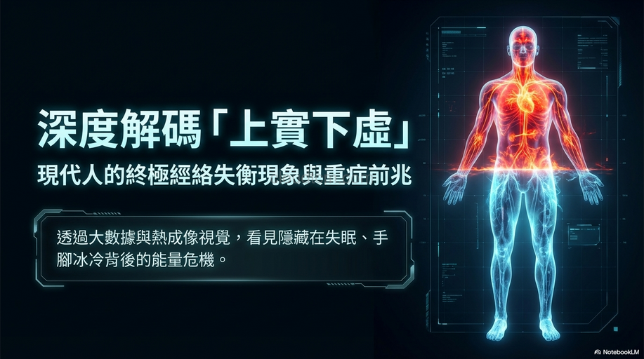 深度理解「上實下虛」經絡現象之原因與症狀!