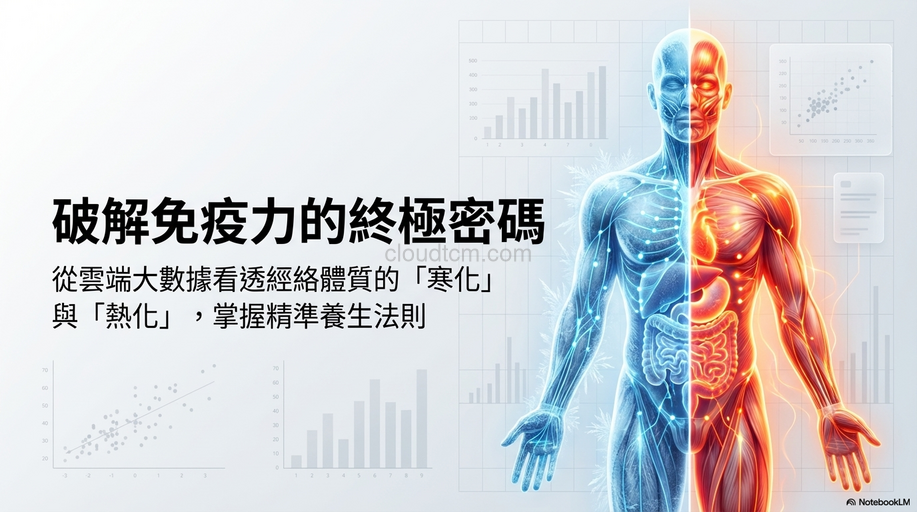 經絡體質熱化寒化降低免疫力，破解疾病終極密碼！
