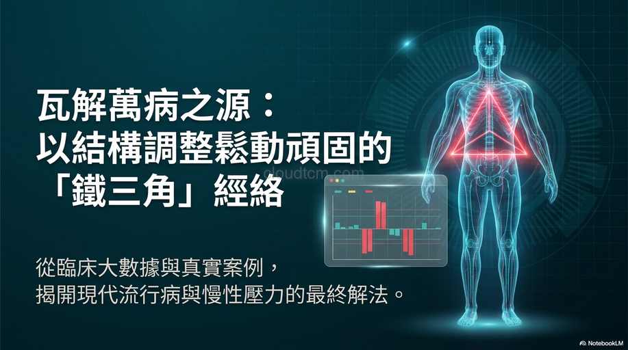 結構調整釋放壓力讓「鐵三角」經絡型態開始鬆動!