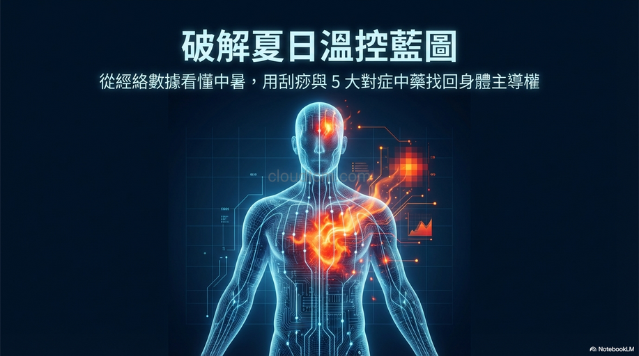從經絡理解中暑,運用拔罐刮痧及5類中藥加以改善!
