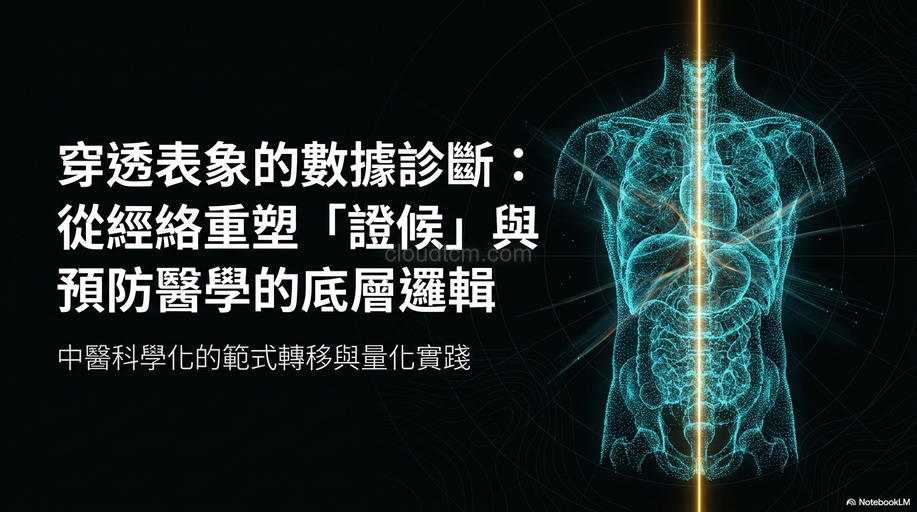 從經絡理解中醫的證候，簡化疾病治療的原理！