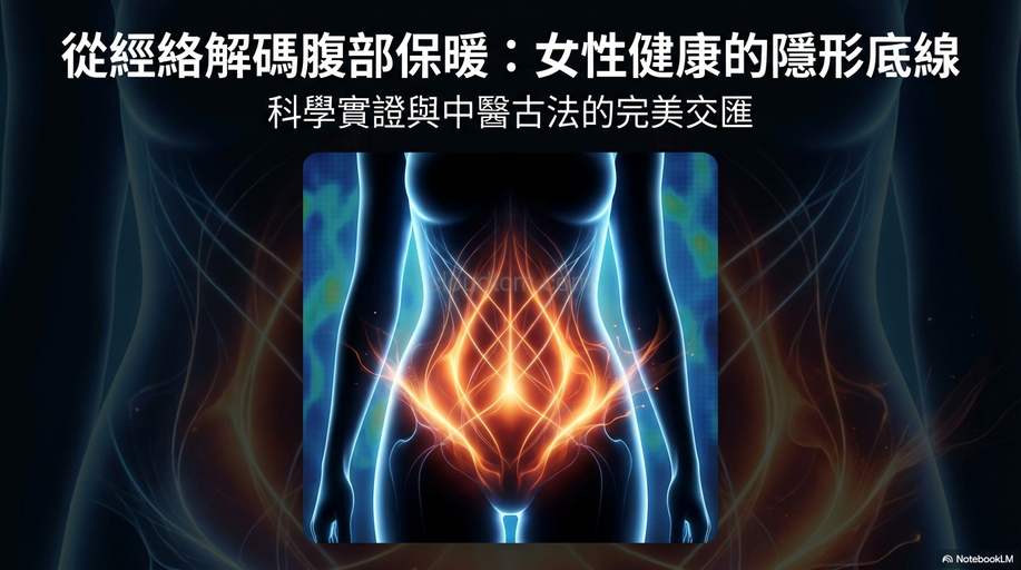 從經絡理解腹部保暖原理，女性養生務必要學!