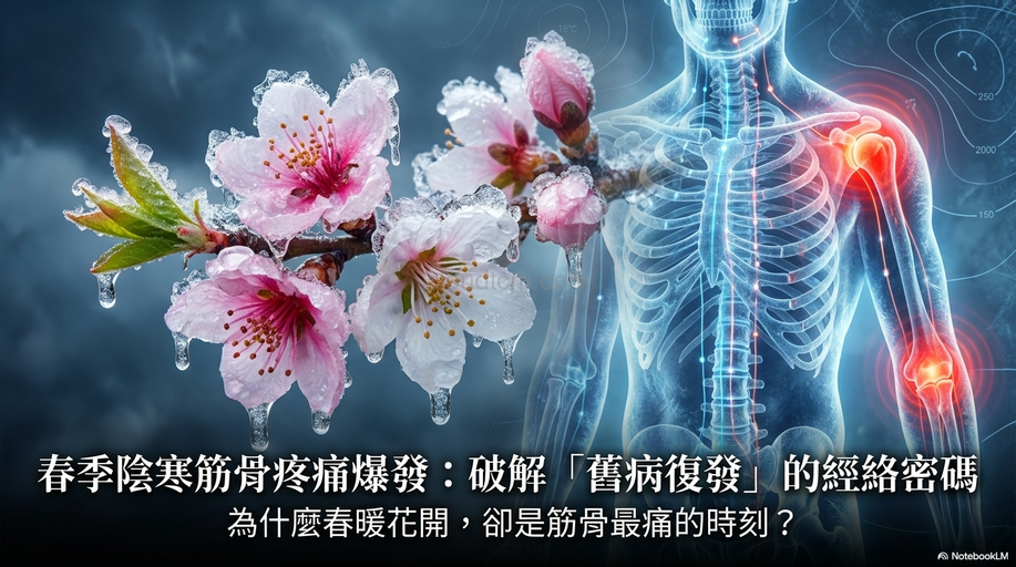 春季筋骨疼痛,舊病復發嗎？從經絡破解背後原因！