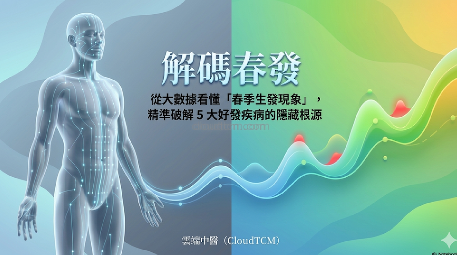 從經絡理解春季生發現象，探討常見的5類疾病！