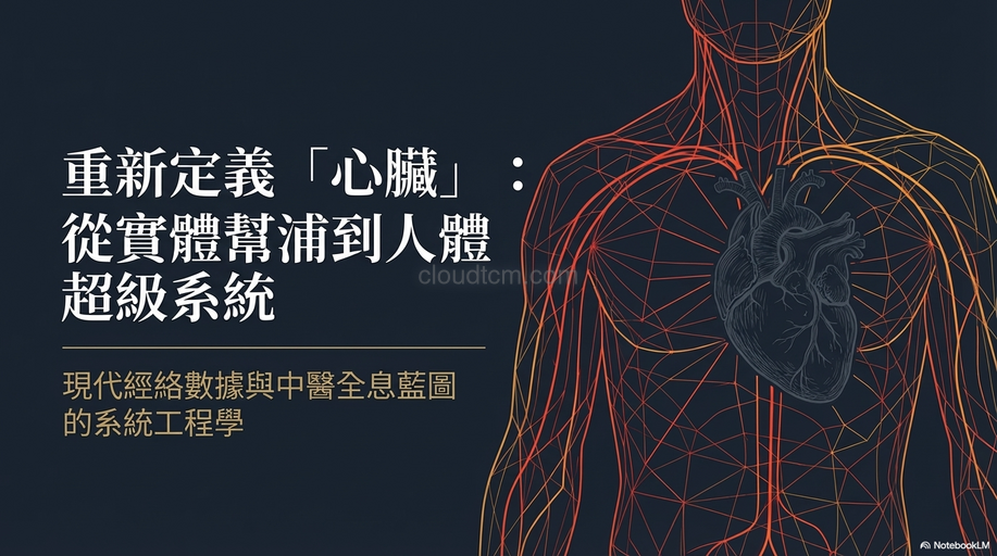 從心經組成的經絡型態，理解中醫的「心臟」究竟是什麼？