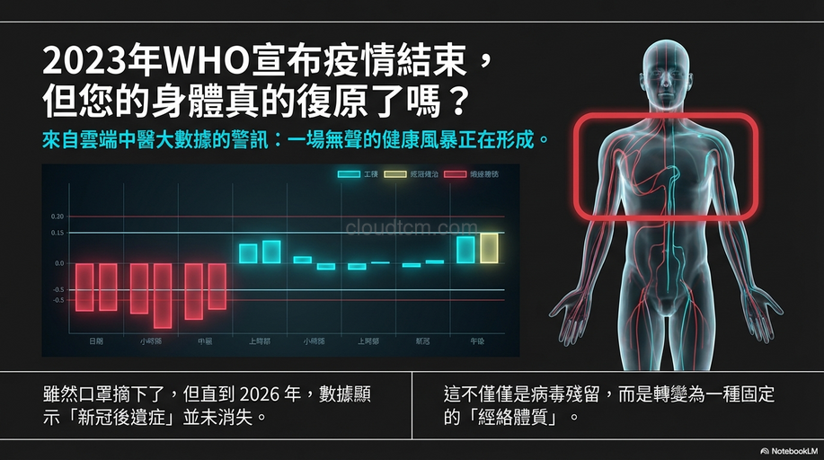 從 「手三陰經」虛證,觀察新冠後遺症依然沒消失的證據!