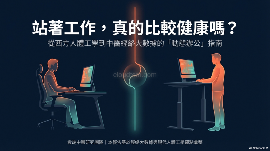 從經絡探討「站著工作」對改善健康有沒有幫助?